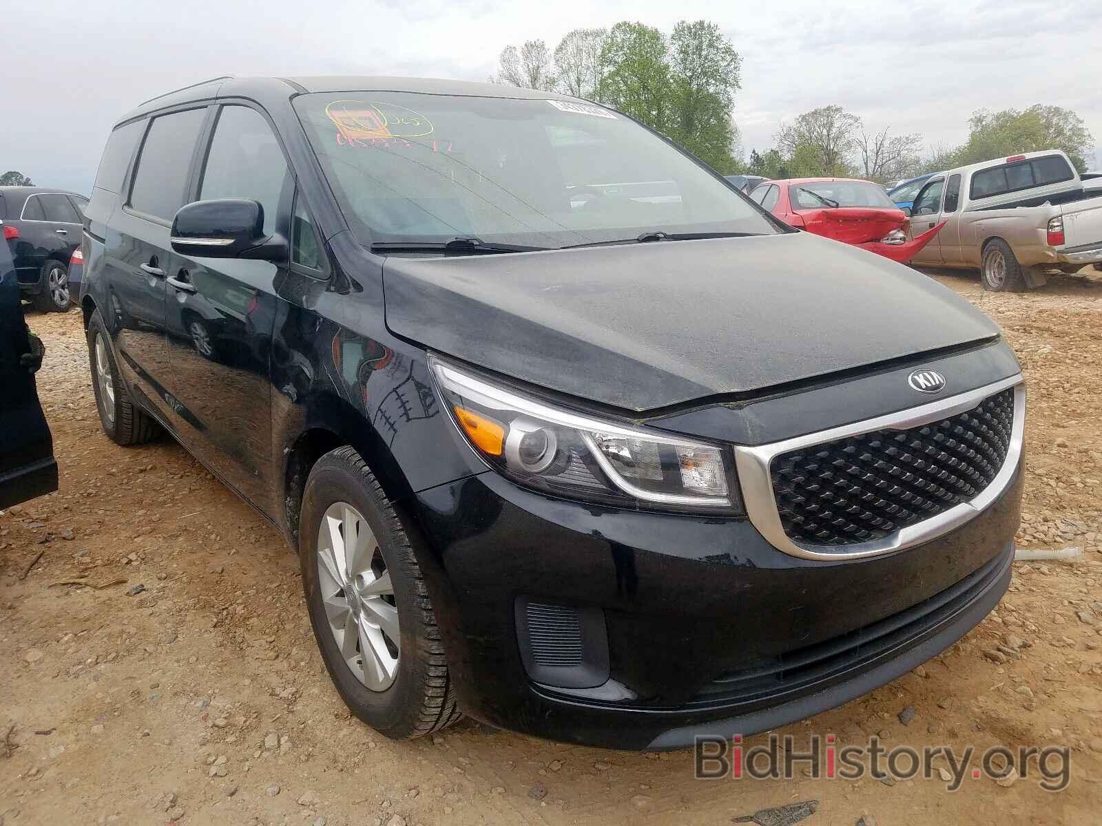 Фотография KNDMB5C10G6176082 - KIA SEDONA 2016