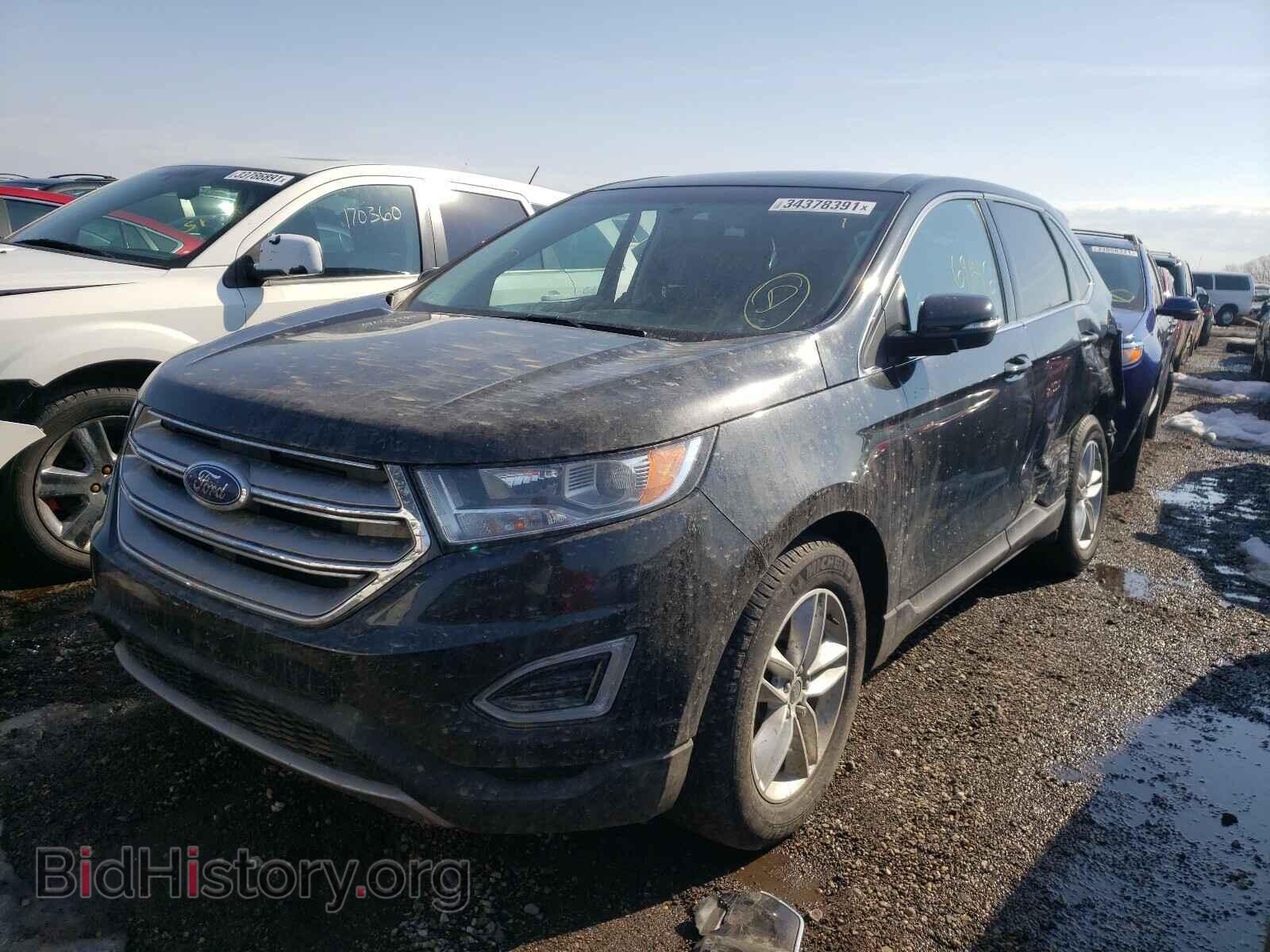 2015 FORD EDGE - VIN: 2FMTK4J99FBC06612 - Фото 2