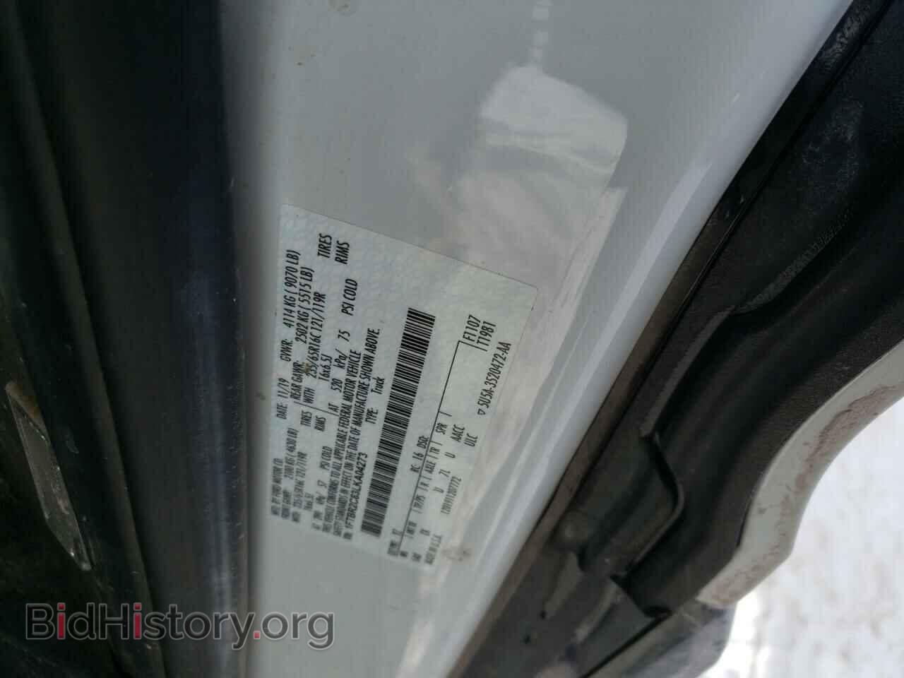 2020 FORD TRANSIT CO - VIN: 1FTBR2C83LKA04273 - Фото 10