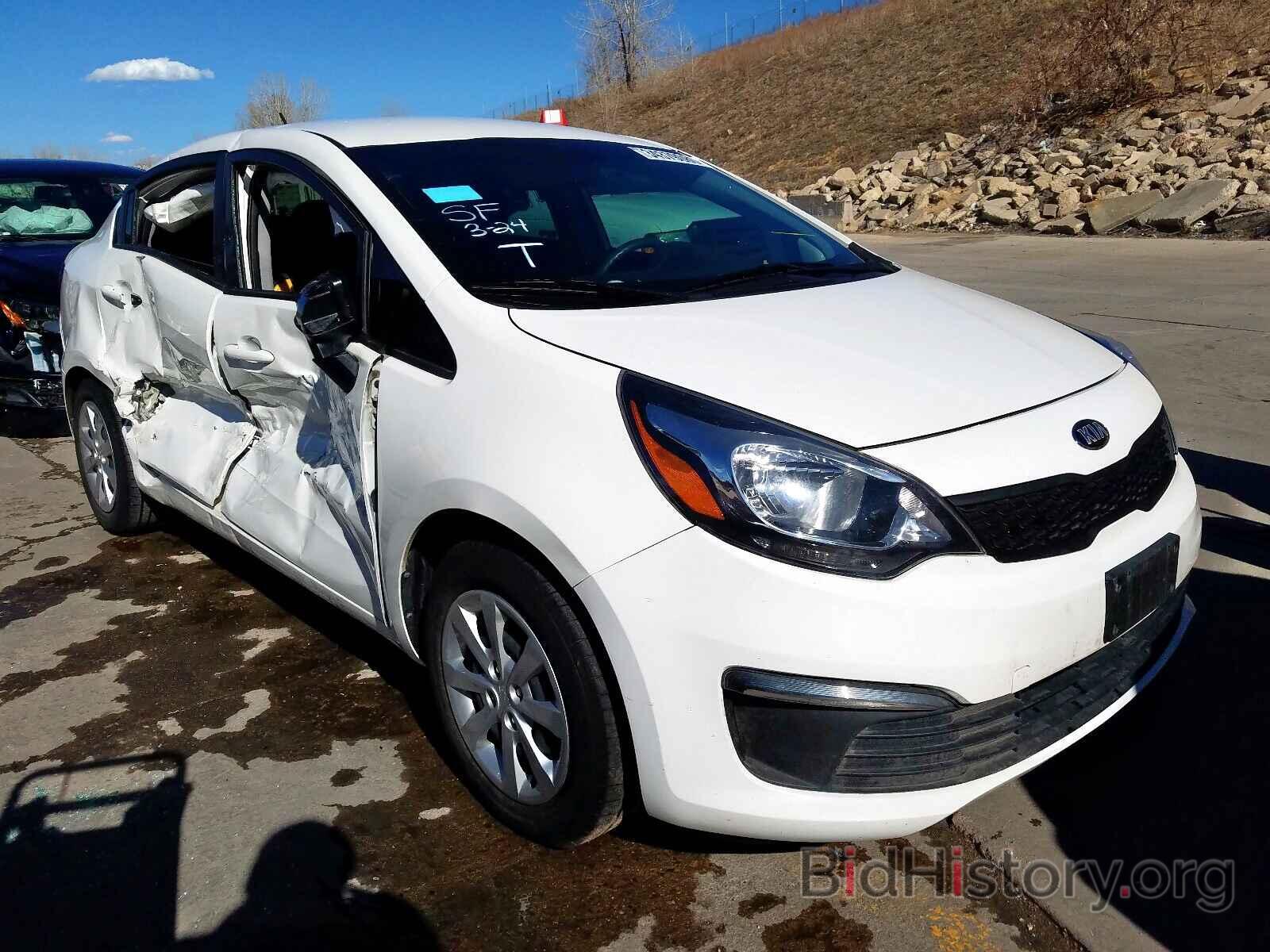 Photo KNADM4A32G6696287 - KIA RIO 2016