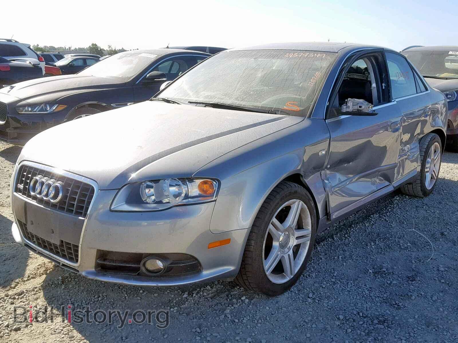 2008 AUDI A4 - VIN: WAUDF78E88A063326 - Фото 2