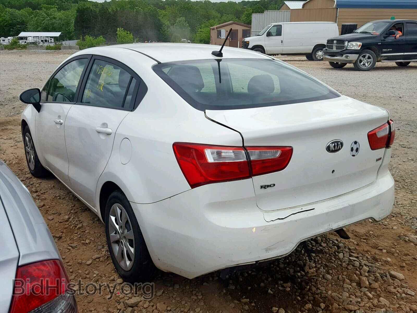 2013 KIA RIO - VIN: KNADM4A35D6218859 - Фото 3