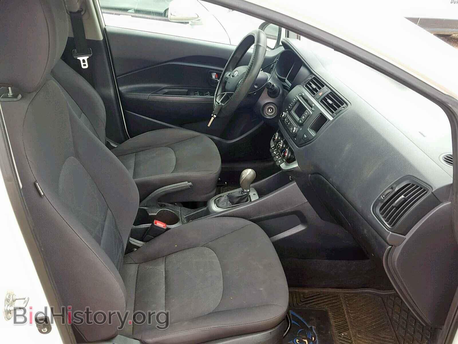 2013 KIA RIO - VIN: KNADM4A35D6218859 - Фото 5