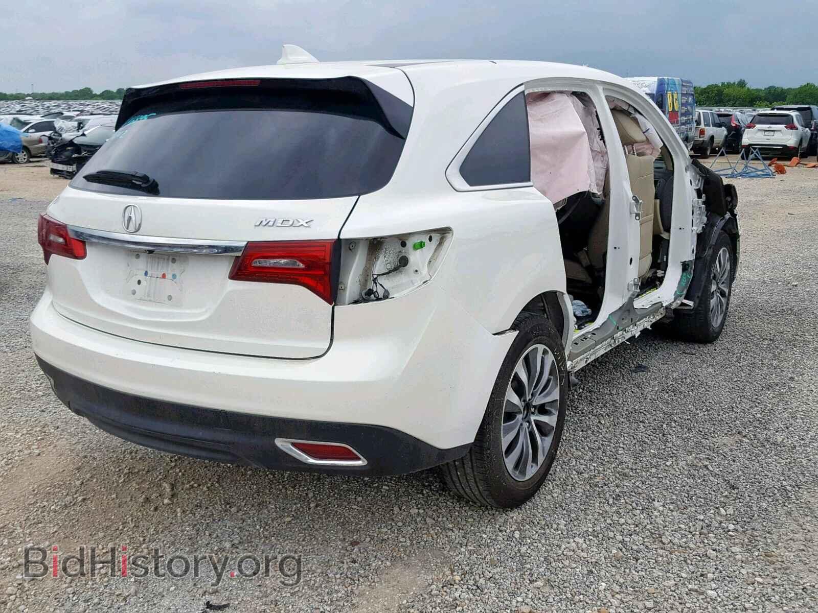 2015 ACURA MDX - VIN: 5FRYD3H48FB009375 - Фото 4