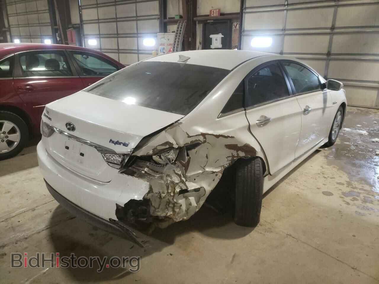 2012 HYUNDAI SONATA - VIN: KMHEC4A45CA043331 - Фото 4