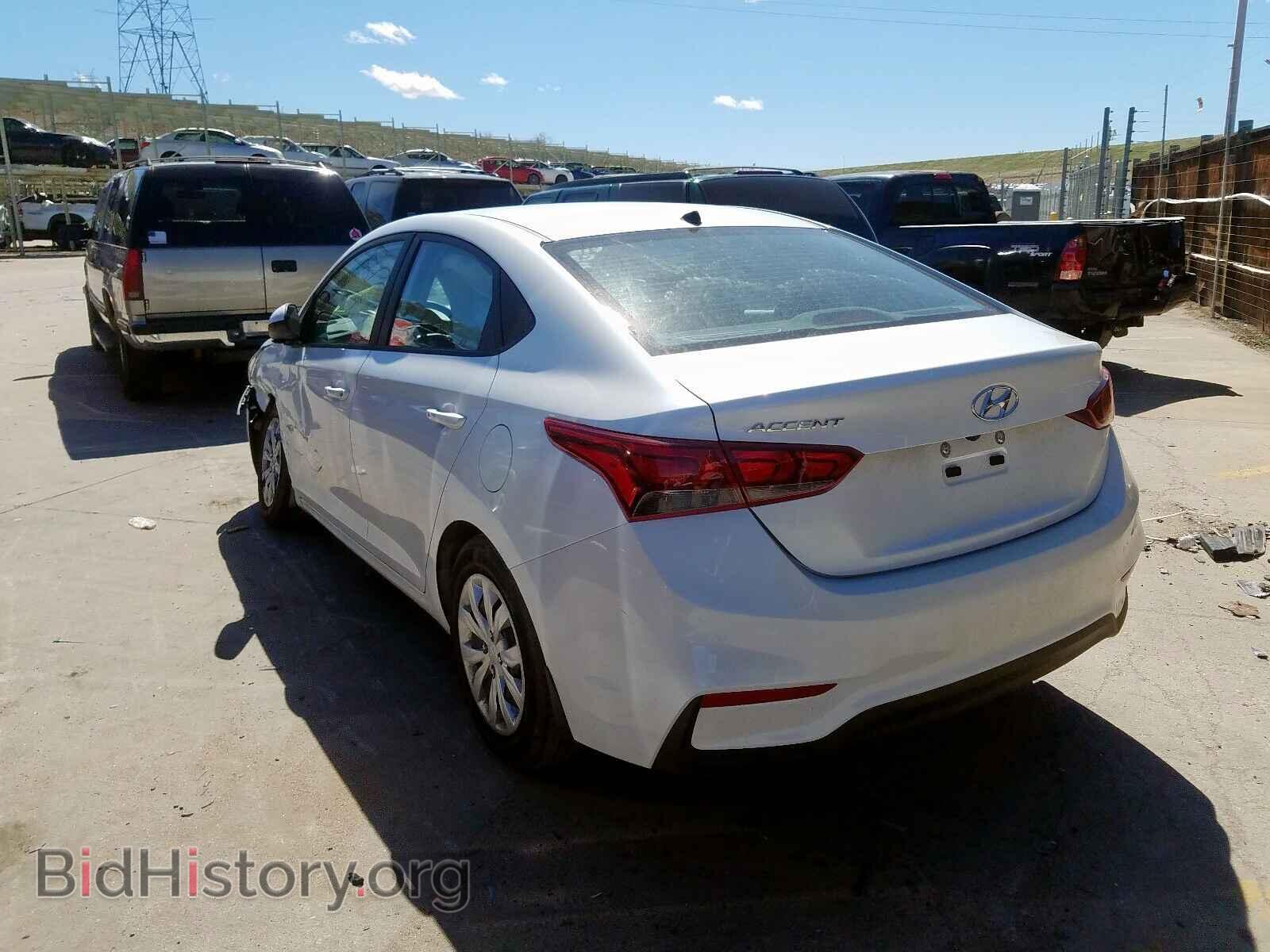 2020 HYUNDAI ACCENT - VIN: 3KPC24A65LE110328 - Фото 3