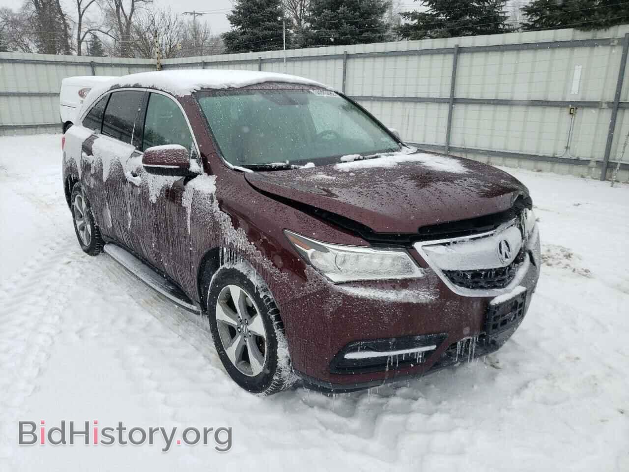 Фотография 5FRYD4H25EB005979 - ACURA MDX 2014