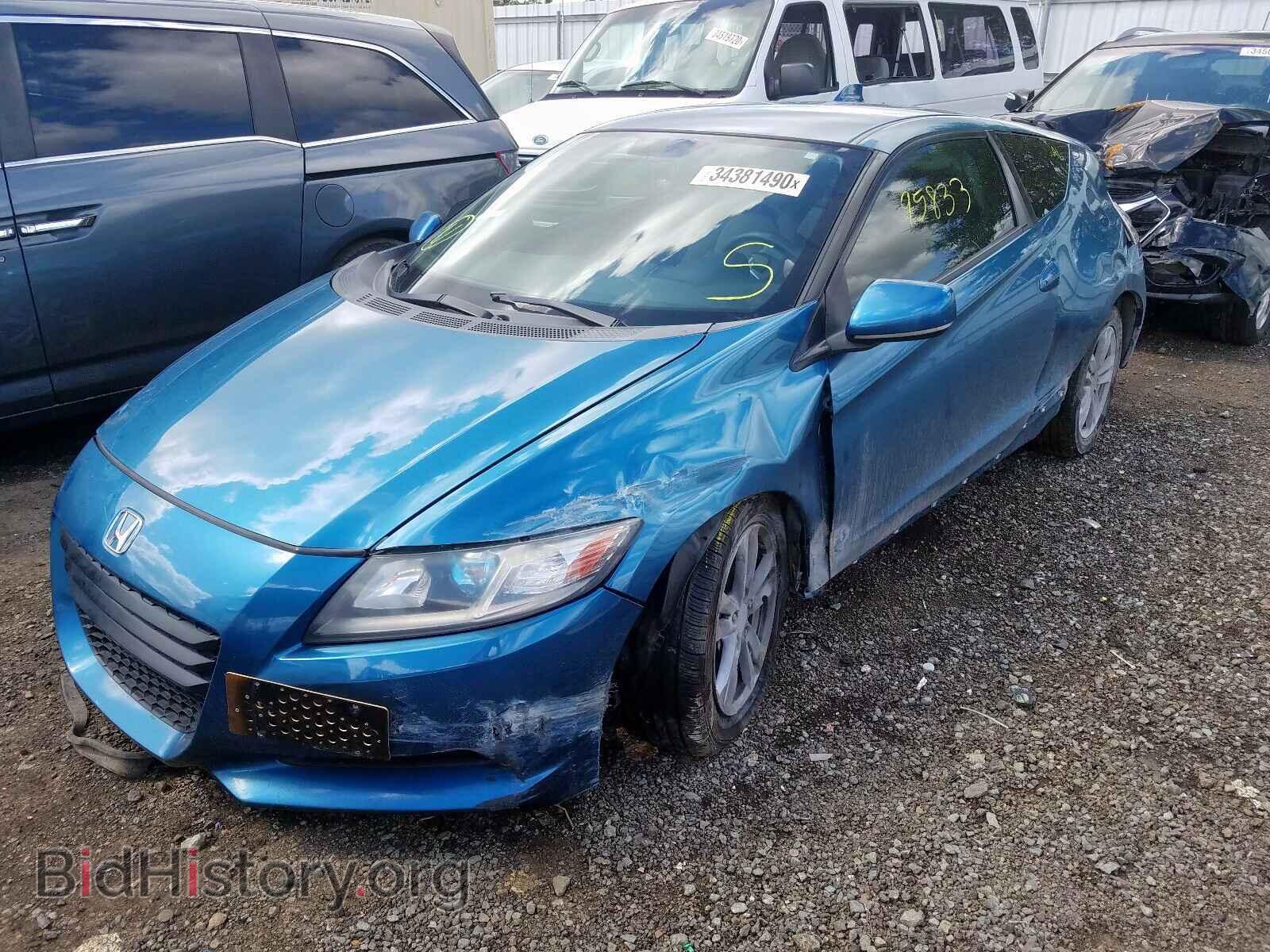 2012 HONDA CR-Z - VIN: JHMZF1D41CS004526 - Фото 2