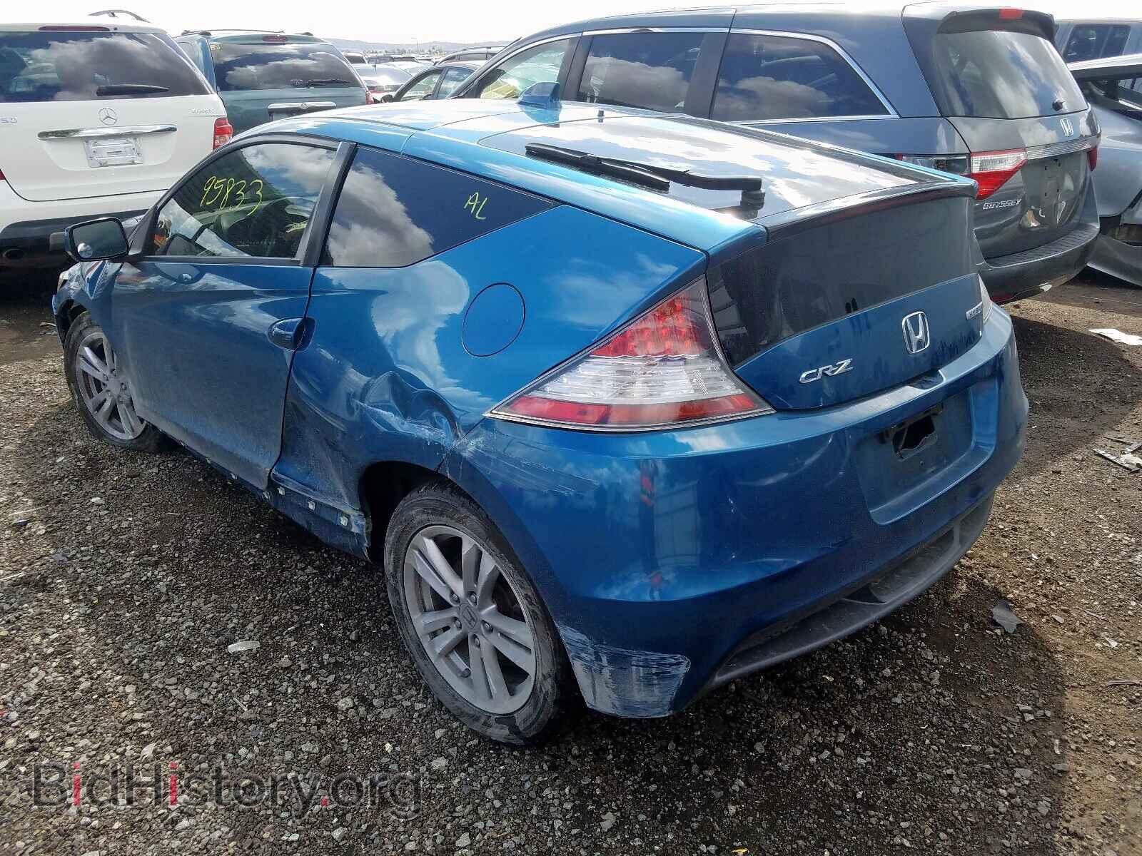 2012 HONDA CR-Z - VIN: JHMZF1D41CS004526 - Фото 3