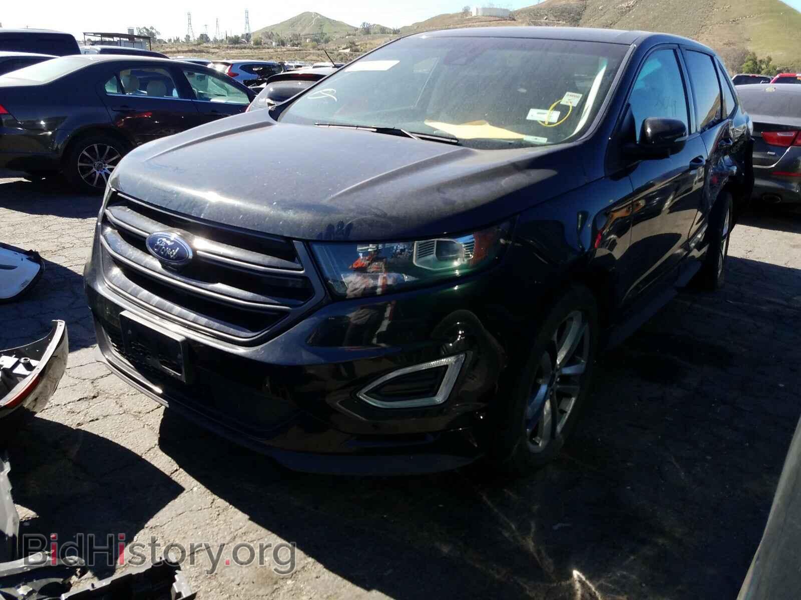 2015 FORD EDGE - VIN: 2FMTK4AP8FBB81457 - Фото 2
