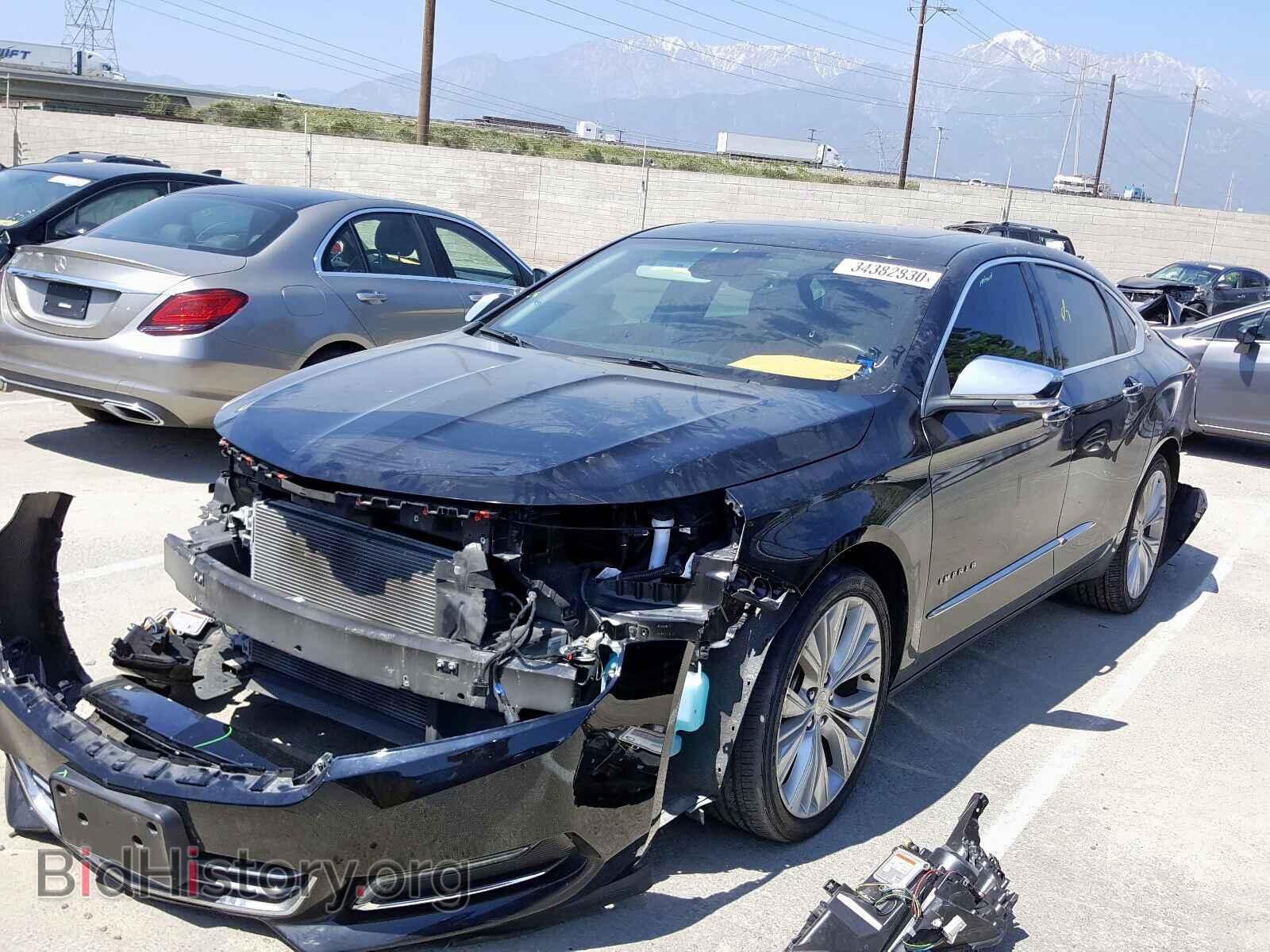 2018 CHEVROLET IMPALA - VIN: 2G1125S34J9155511 - Фото 2