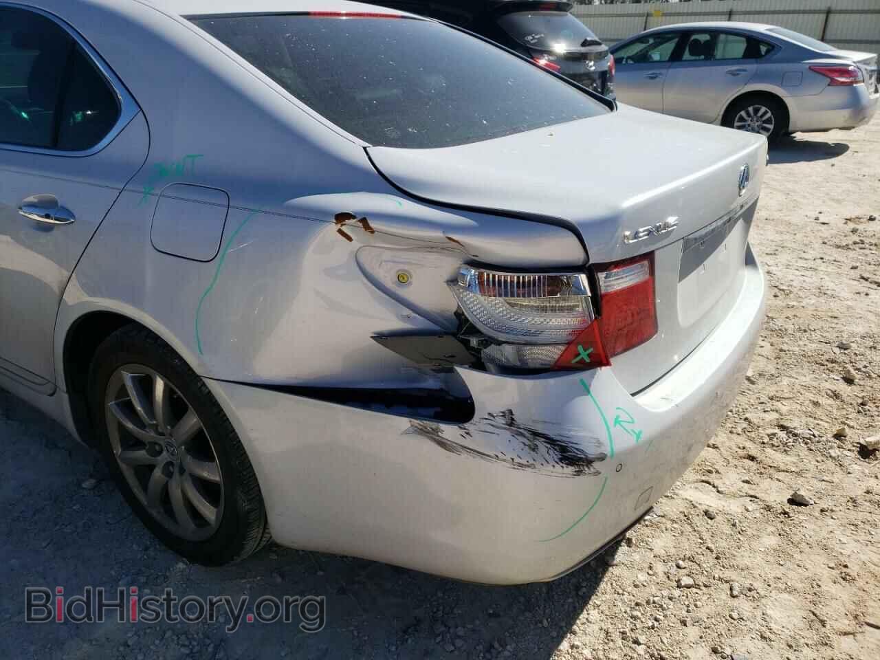 2008 LEXUS LS460 - VIN: JTHBL46F785065394 - Фото 9
