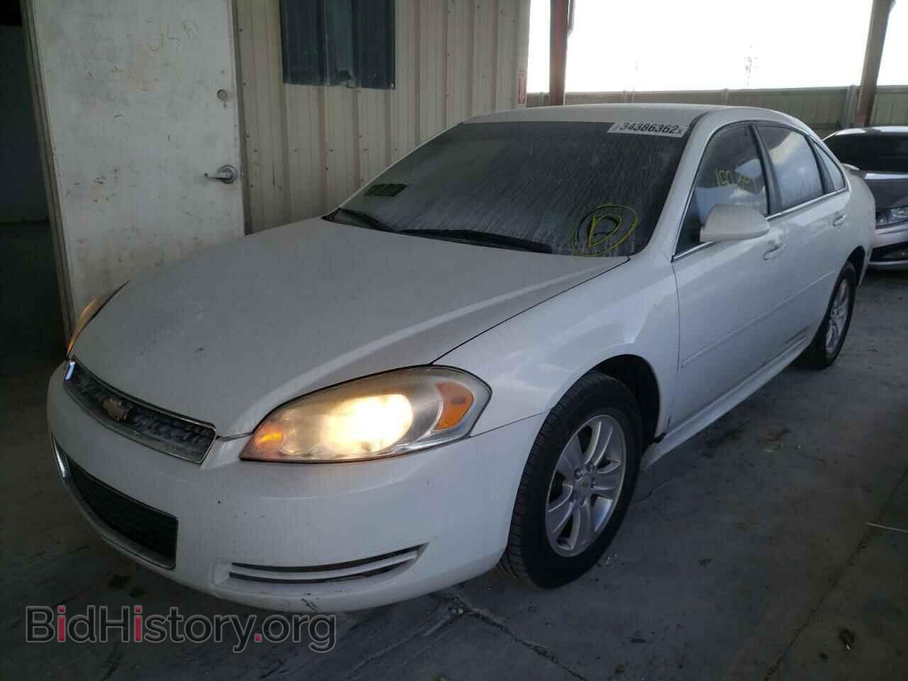 2011 CHEVROLET IMPALA - VIN: 2G1WF5EK3B1297569 - Фото 2