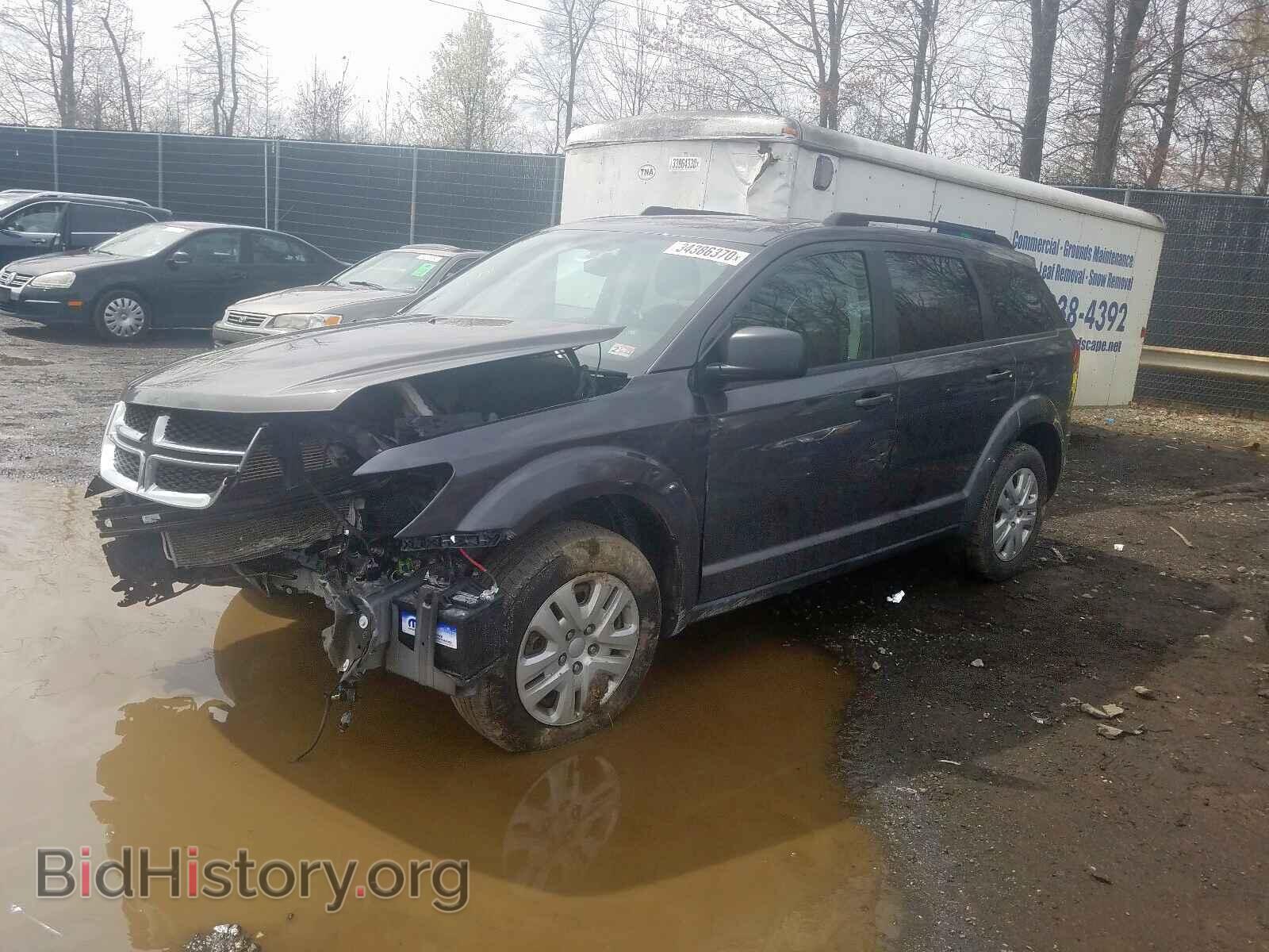 2017 DODGE JOURNEY SE - VIN: 3C4PDCABXHT545822 - Фото 2