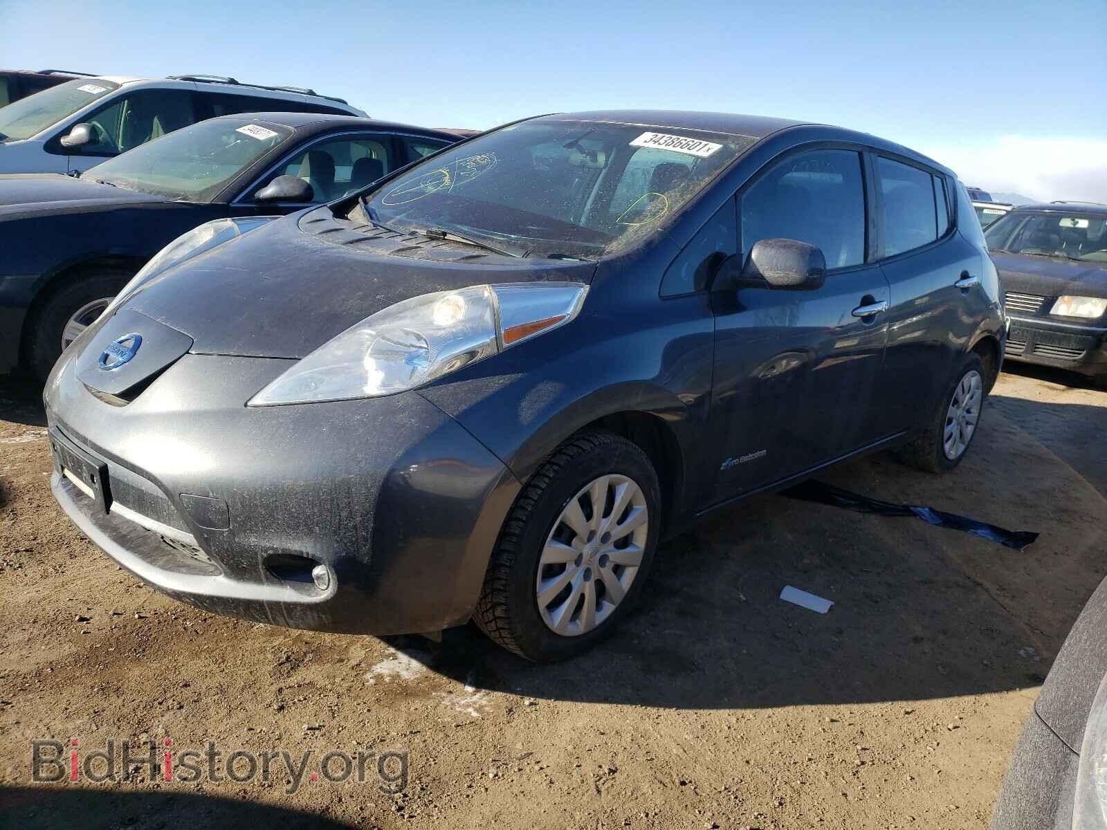 2013 NISSAN LEAF - VIN: 1N4AZ0CP5DC408426 - Фото 2