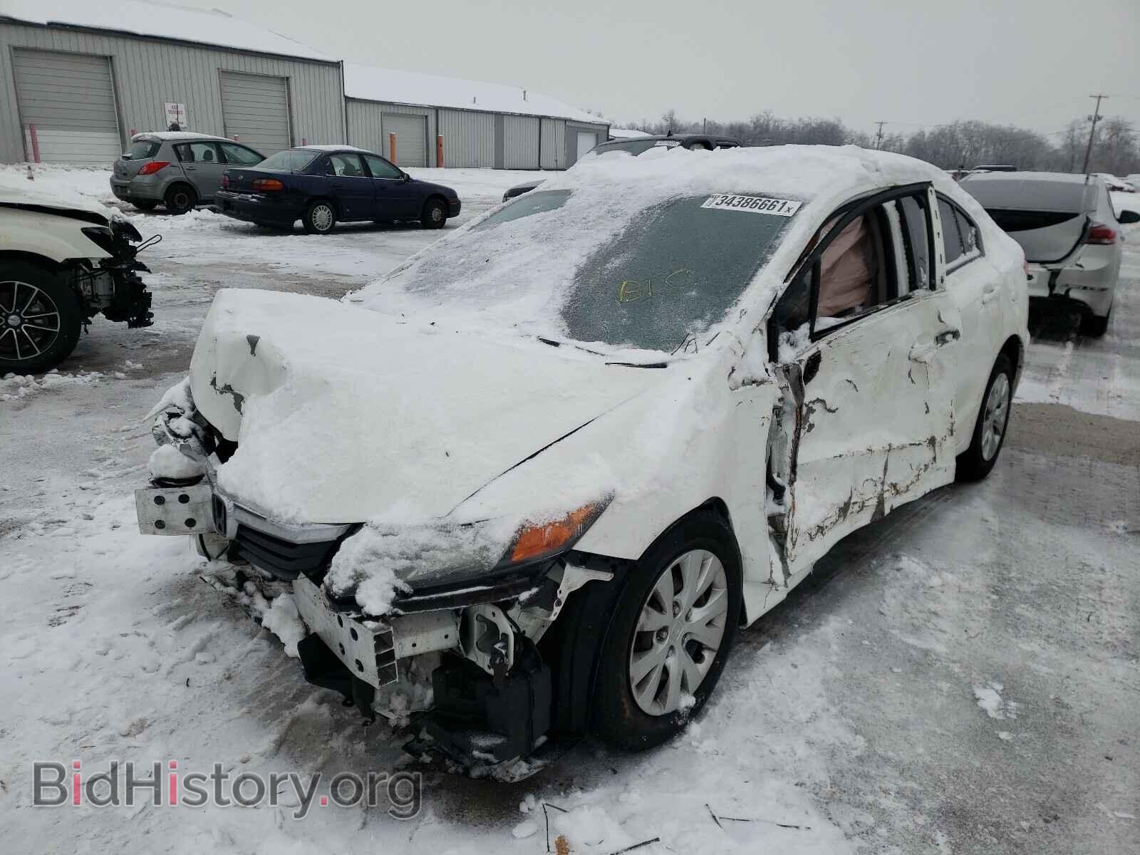 2012 HONDA CIVIC - VIN: 19XFB2F57CE016050 - Фото 2