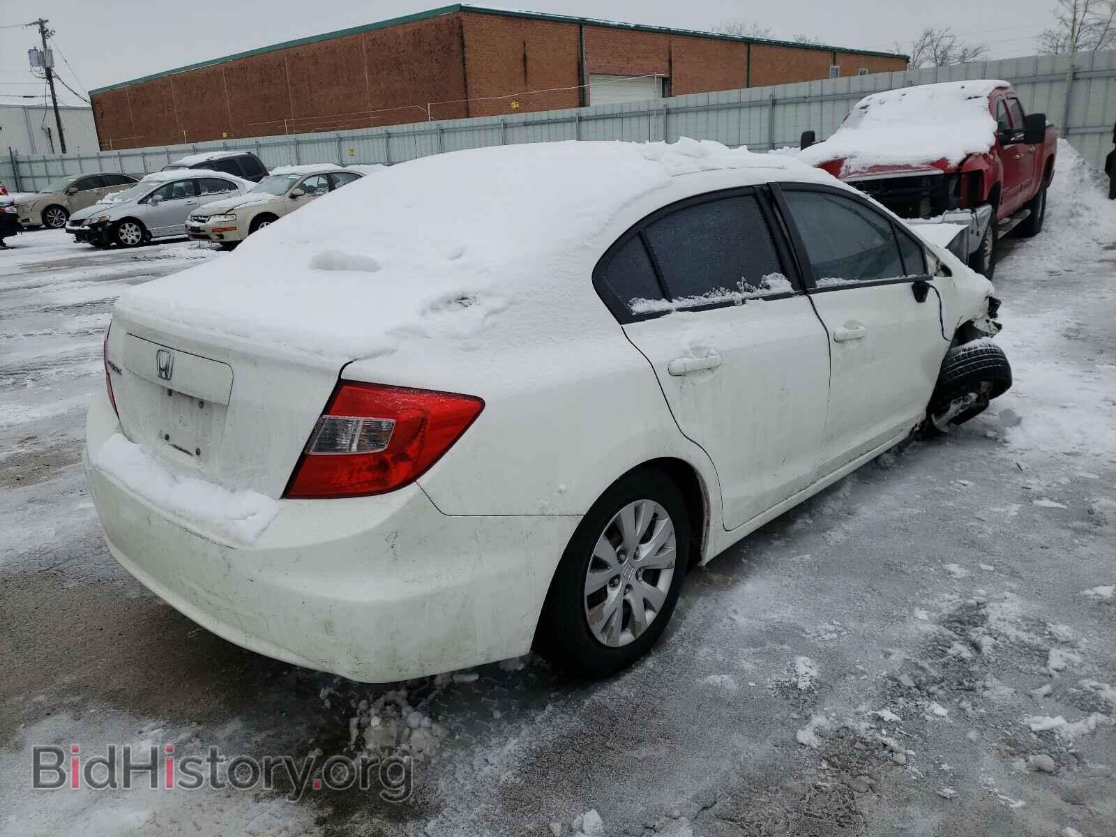 2012 HONDA CIVIC - VIN: 19XFB2F57CE016050 - Фото 4