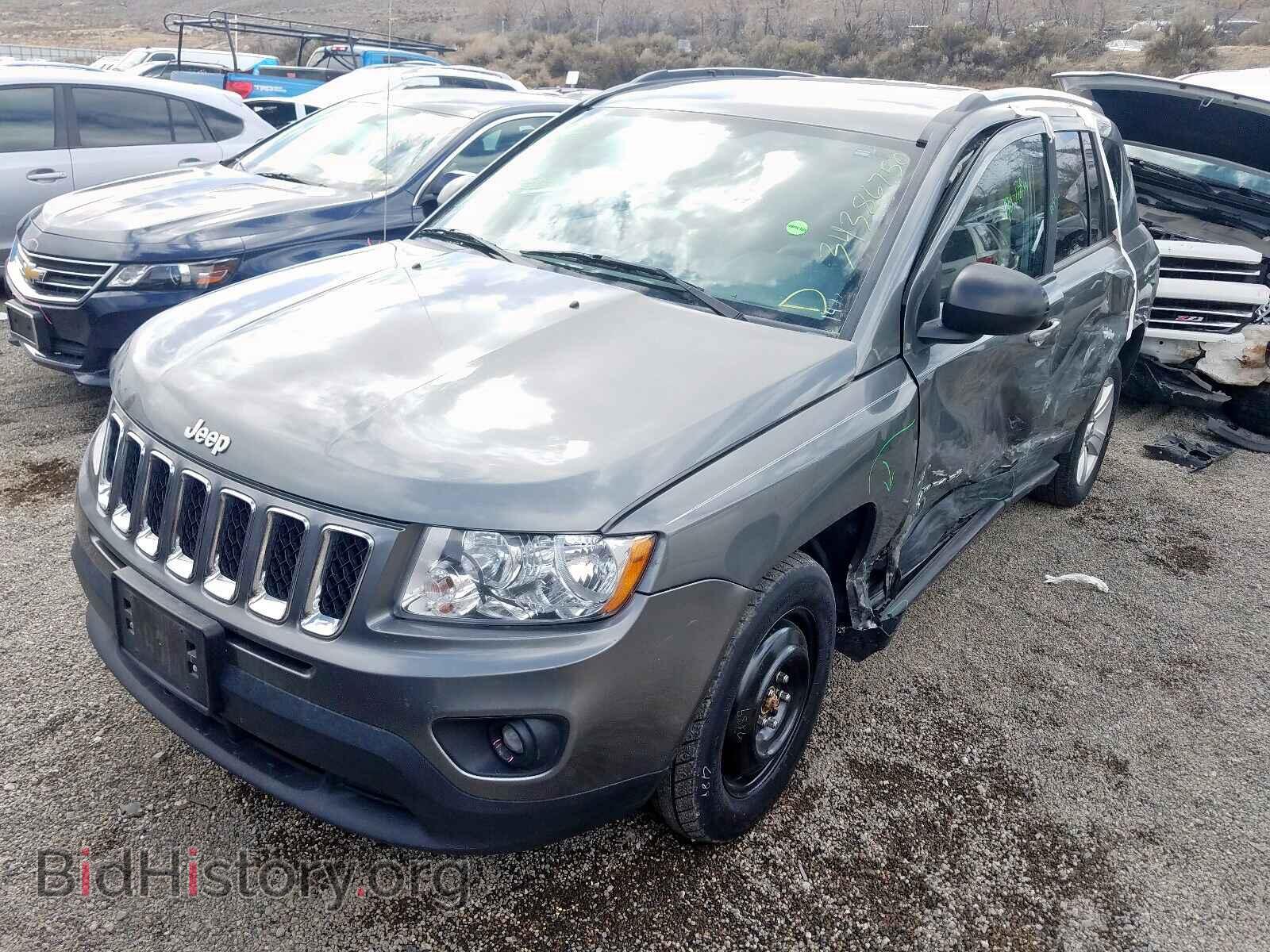 2012 JEEP COMPASS - VIN: 1C4NJDBB7CD553296 - Фото 2