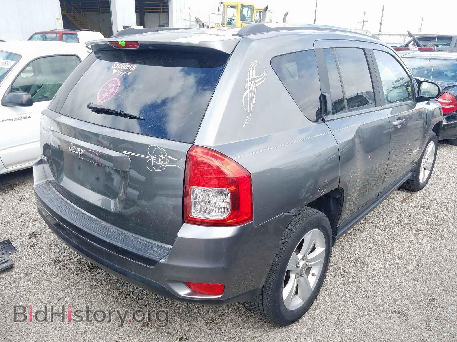 2012 JEEP COMPASS - VIN: 1C4NJDBB7CD553296 - Фото 4