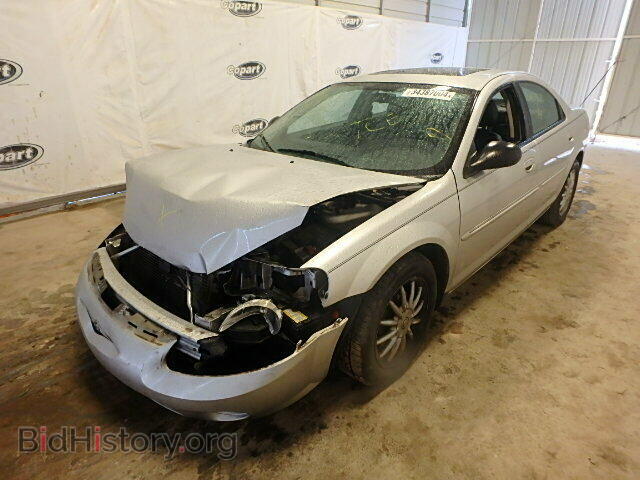 2002 CHRYSLER SEBRING - VIN: 1C3EL56R72N244254 - Фото 2