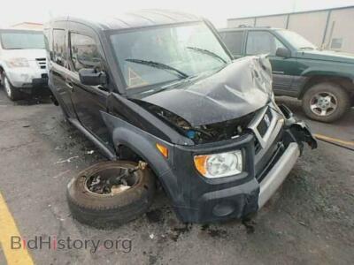 2006 Honda ELEMENT Element EX, черный — VIN 5J6YH18626L007978, Copart