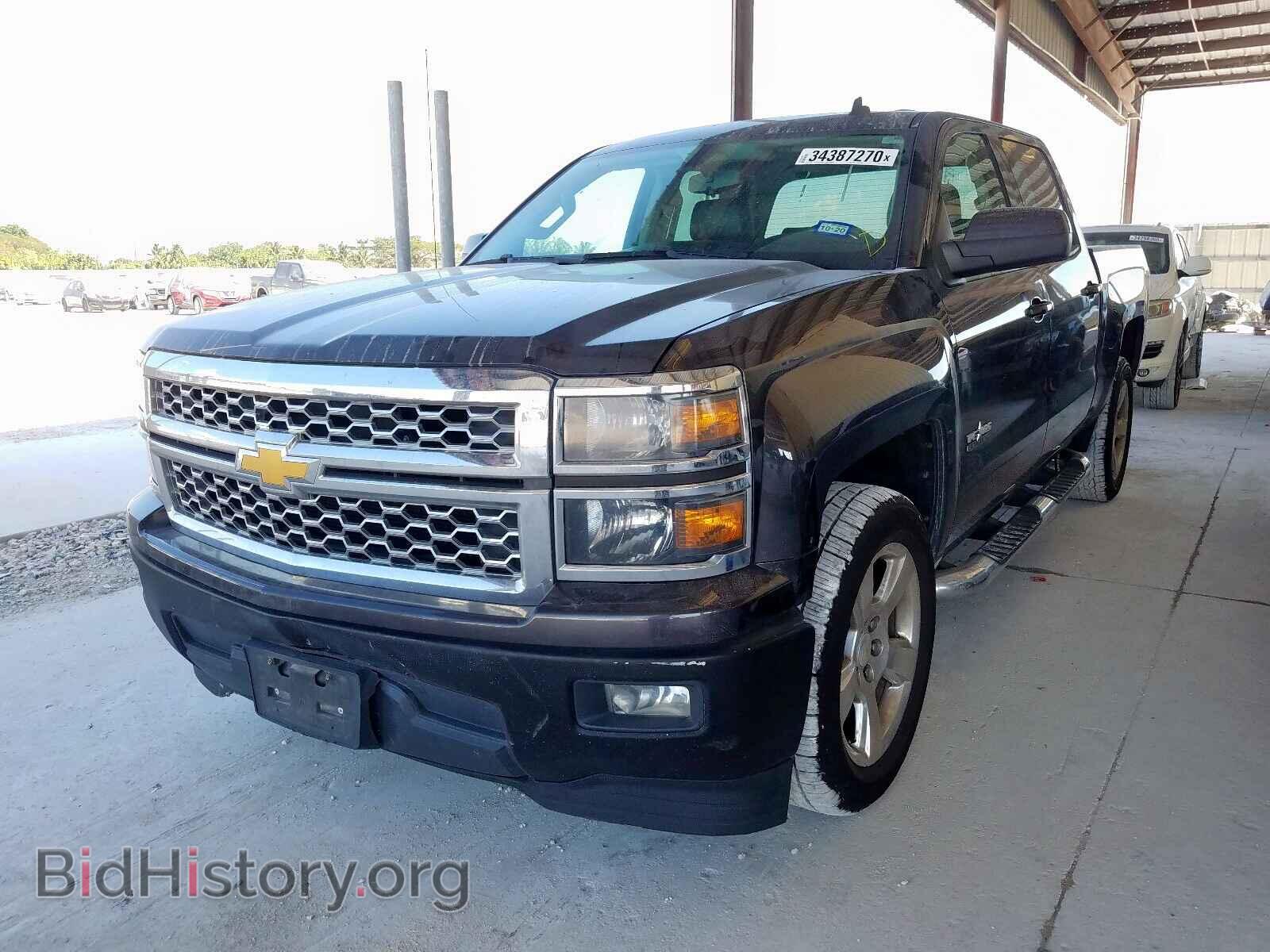 2014 CHEVROLET SILVERADO - VIN: 3GCPCREC4EG571295 - Фото 2