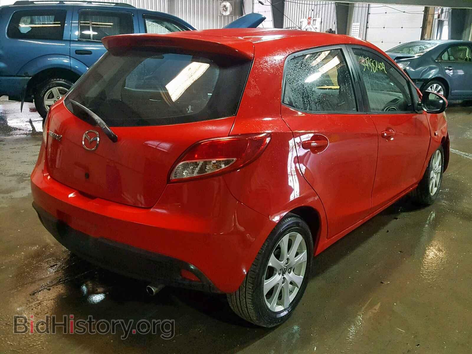 2013 MAZDA 2 - VIN: JM1DE1LY0D0155387 - Фото 4