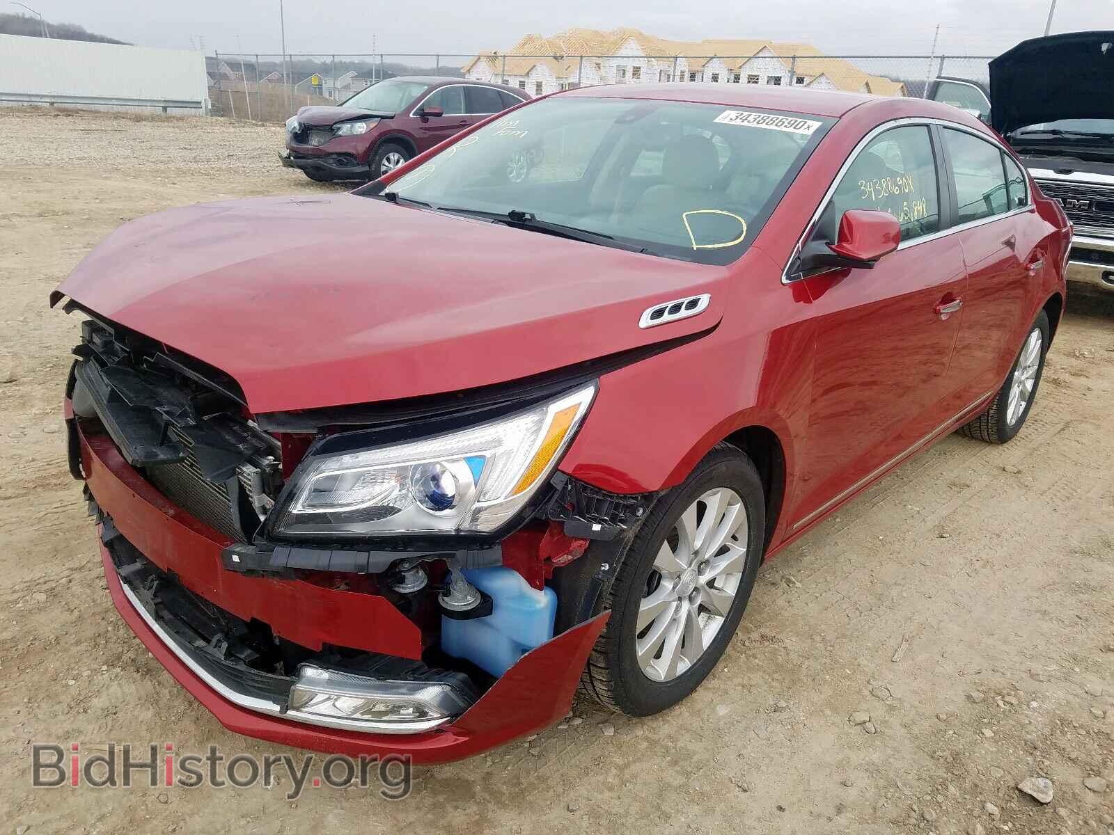 2014 BUICK LACROSSE - VIN: 1G4GB5GR0EF150054 - Фото 2