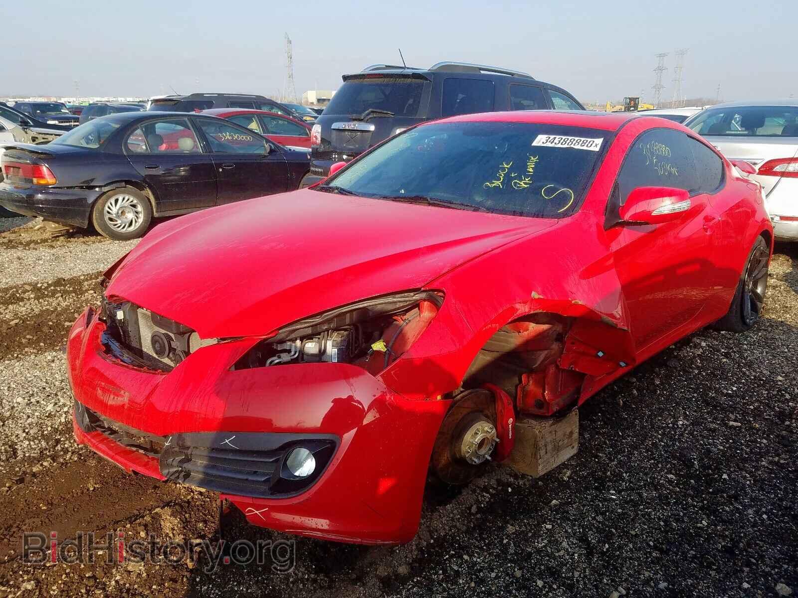 2012 HYUNDAI GENESIS - VIN: KMHHU6KH6CU076490 - Фото 2