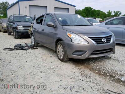 2017 Nissan VERSA Versa S, серый — VIN 3N1CN7AP5HL886384, Copart