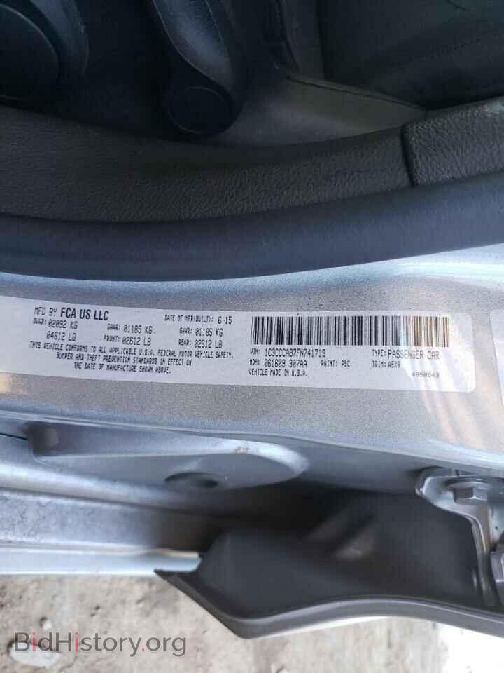 2015 CHRYSLER 200 - VIN: 1C3CCCAB7FN741719 - Фото 10