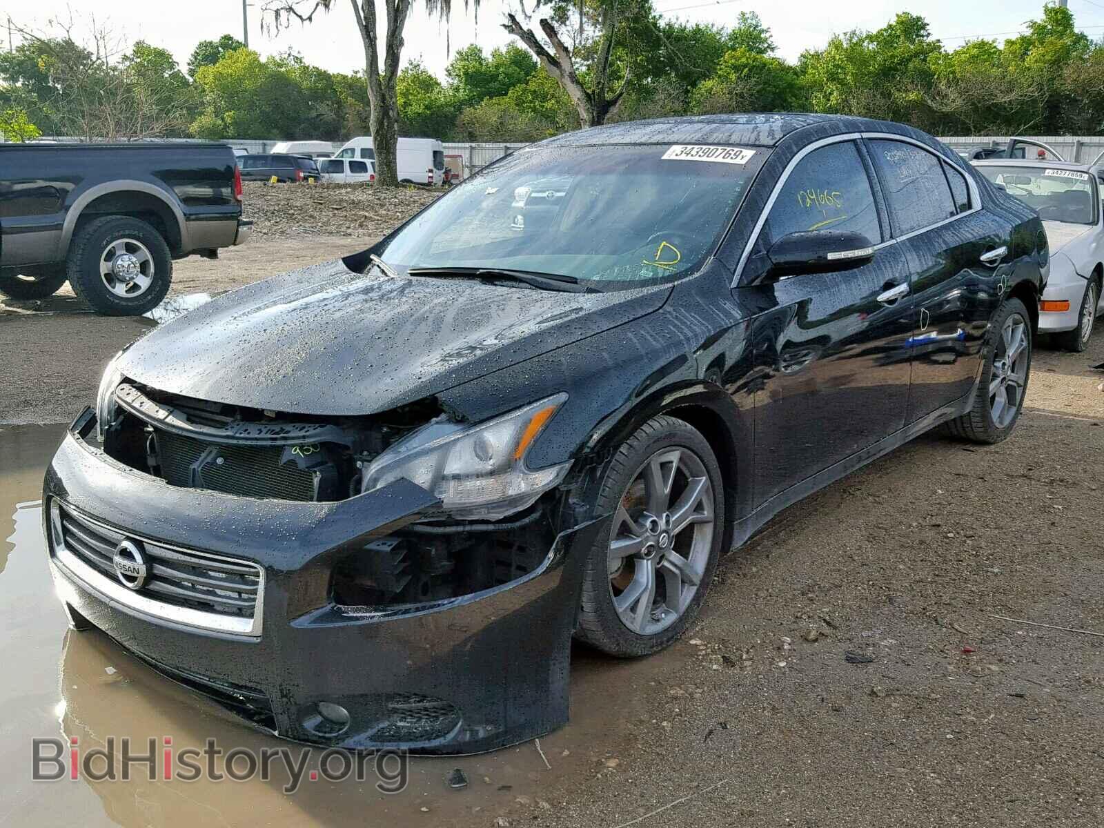 2014 NISSAN MAXIMA S - VIN: 1N4AA5AP6EC451990 - Фото 2