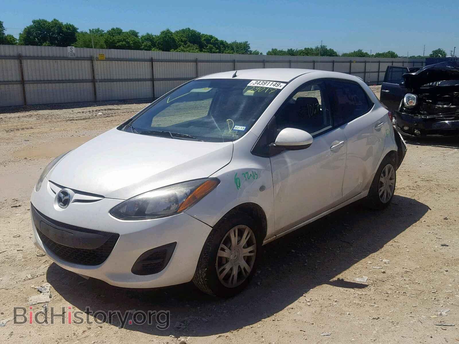 2011 MAZDA 2 - VIN: JM1DE1HY5B0129017 - Фото 2