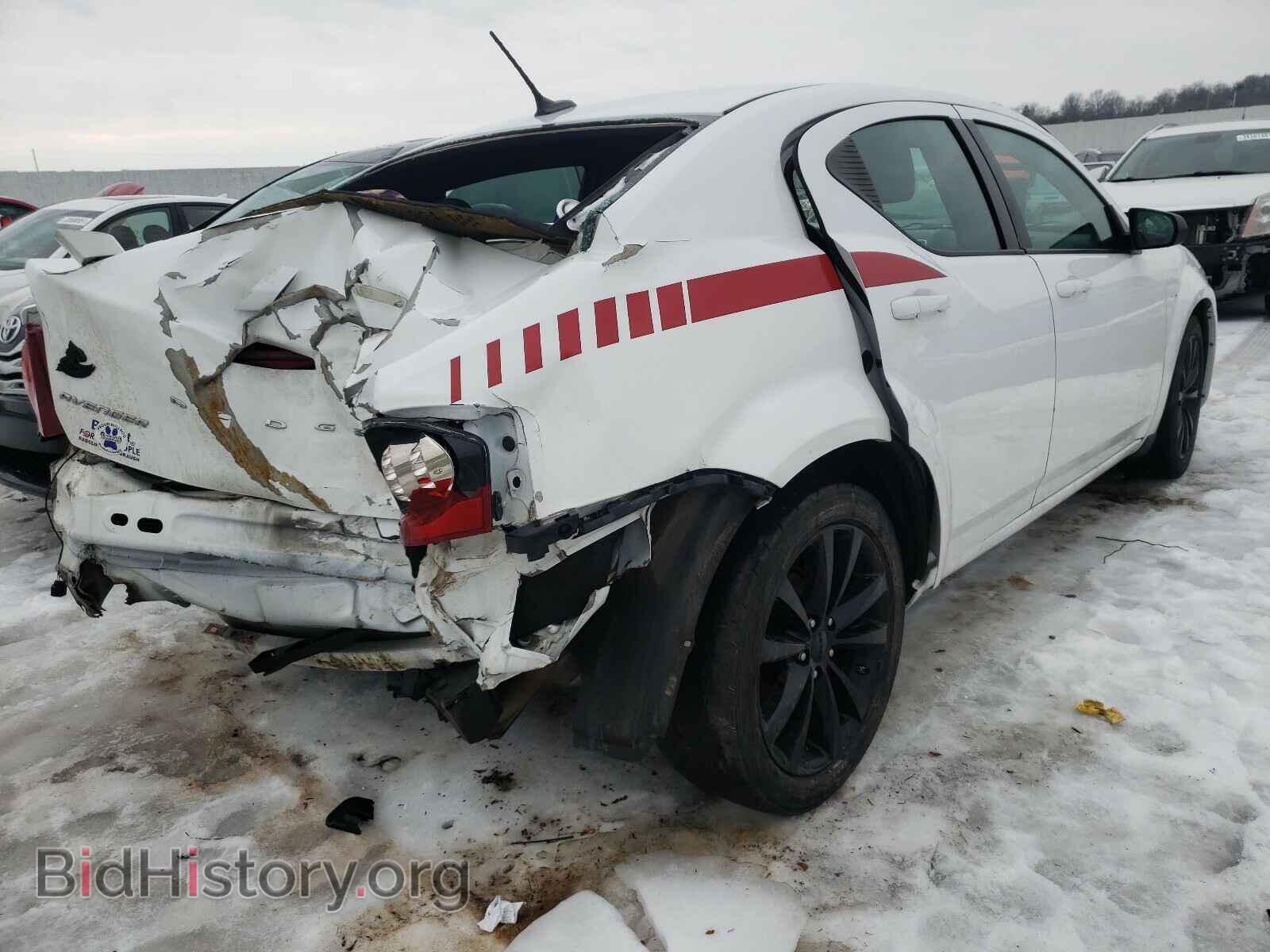 2014 DODGE AVENGER - VIN: 1C3CDZAB2EN140345 - Фото 4