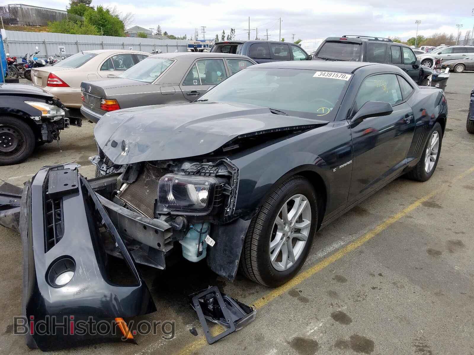 2013 CHEVROLET CAMARO - VIN: 2G1FB1E38D9129122 - Фото 2