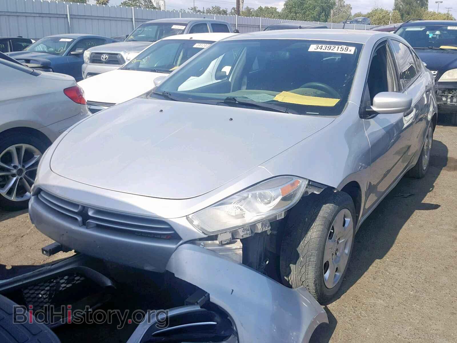 2013 DODGE DART - VIN: 1C3CDFAA9DD285201 - Фото 2