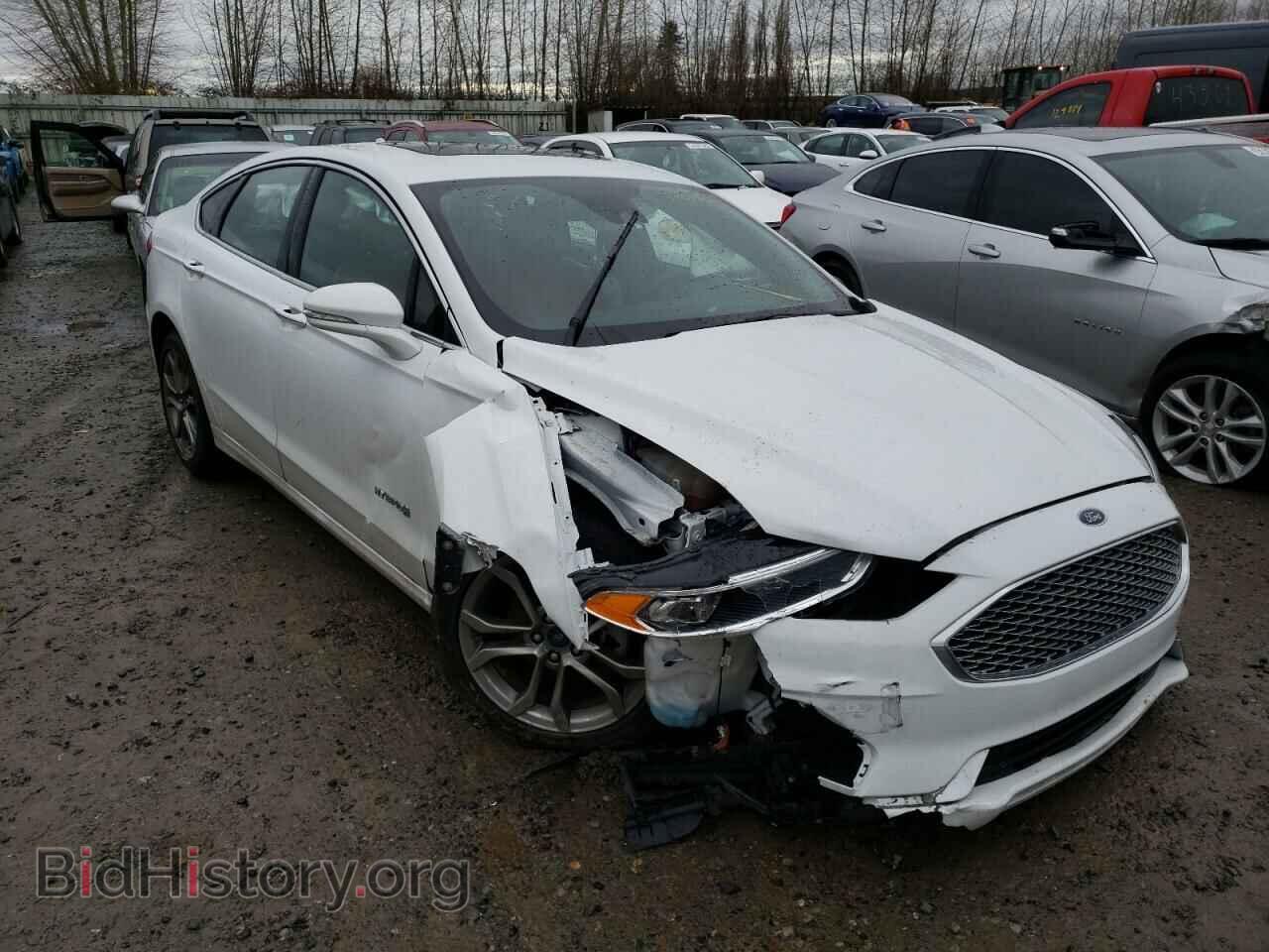 Фотография 3FA6P0RU0KR119722 - FORD FUSION 2019