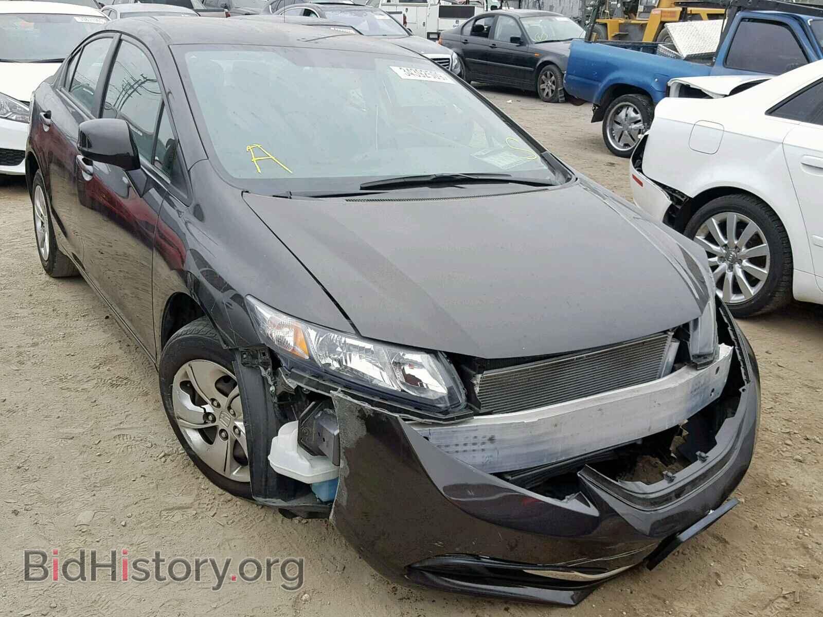 Фотография 19XFB2F53DE243222 - HONDA CIVIC LX 2013