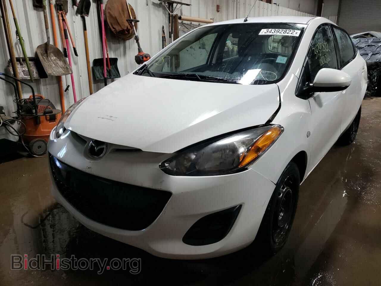 2012 MAZDA 2 - VIN: JM1DE1KY1C0148450 - Фото 2