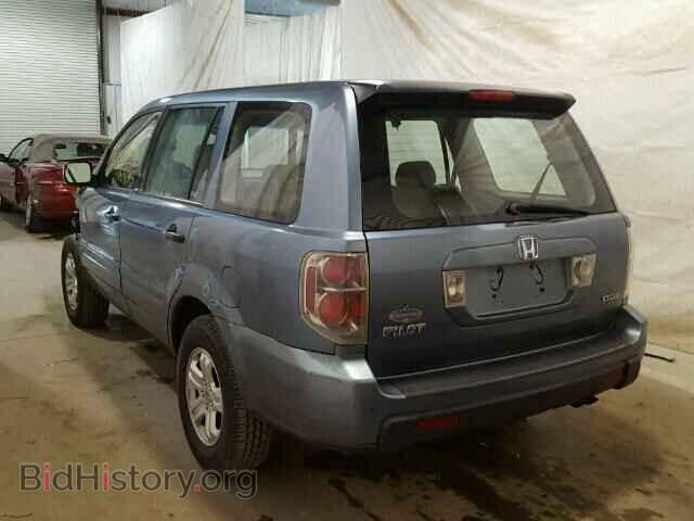 2006 HONDA PILOT - VIN: 2HKYF18176H555981 - Фото 3