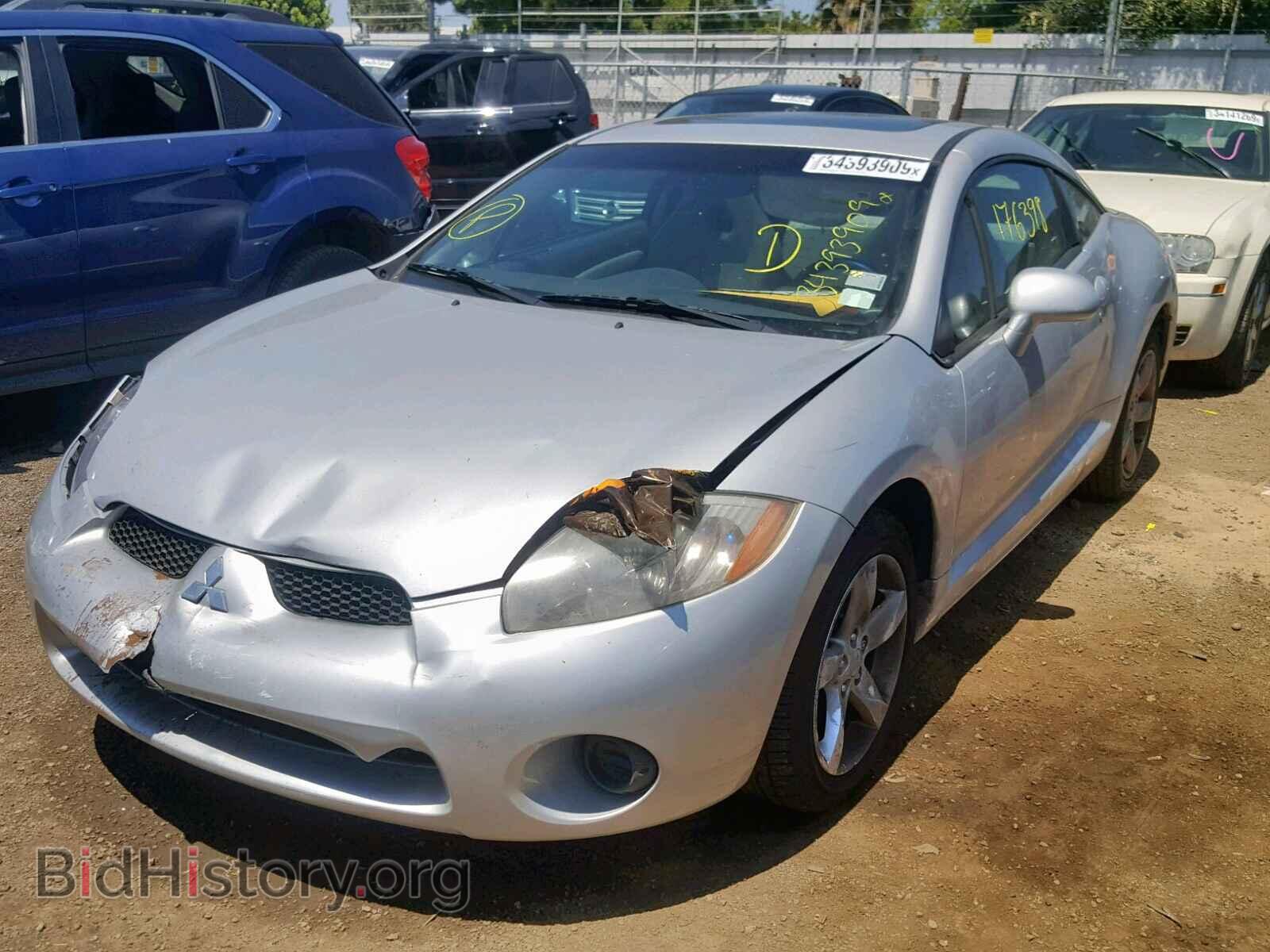 2006 MITSUBISHI ECLIPSE - VIN: 4A3AK24F96E057475 - Фото 2