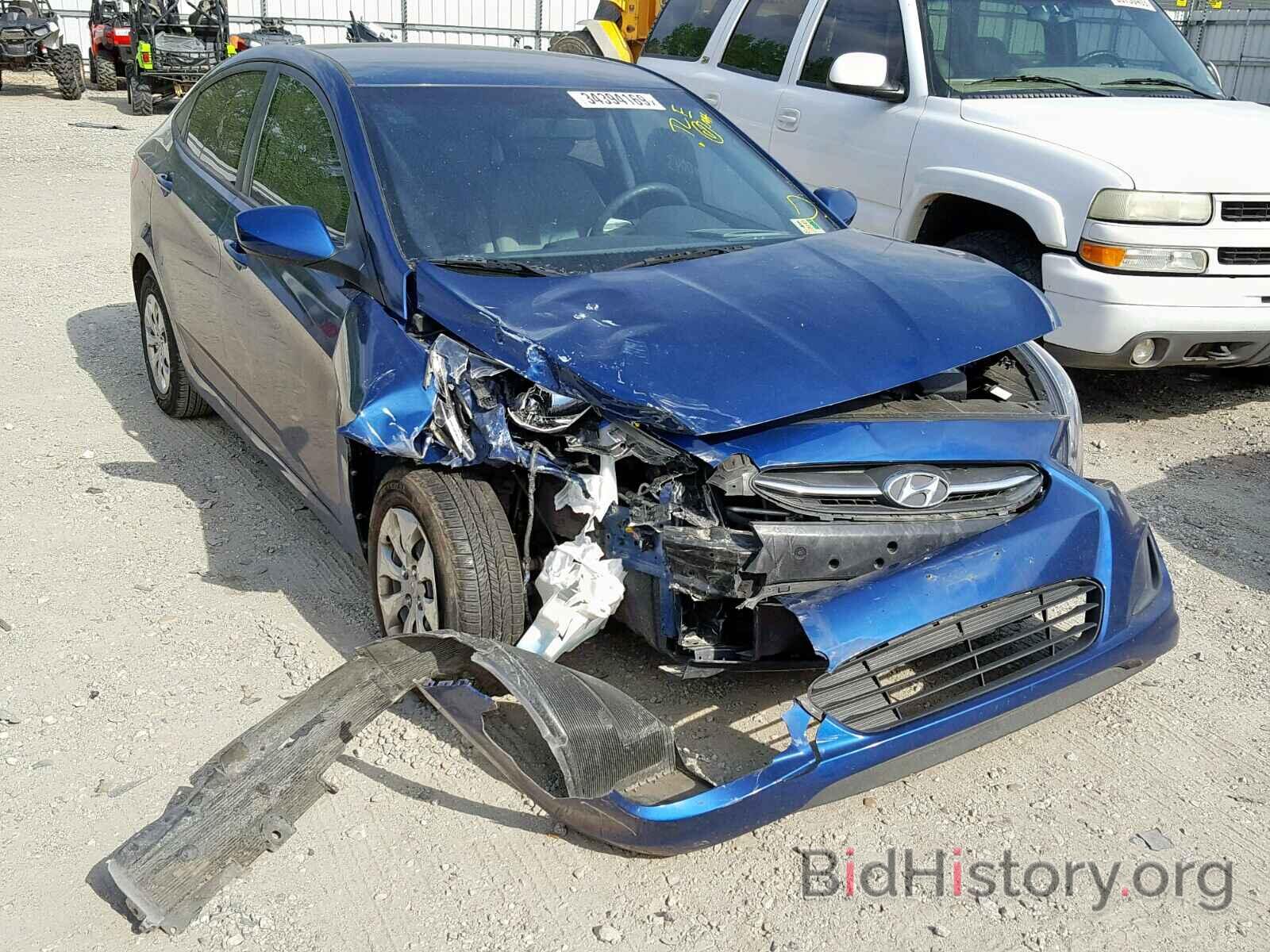 Photo KMHCT4AE3GU089728 - HYUNDAI ACCENT 2016