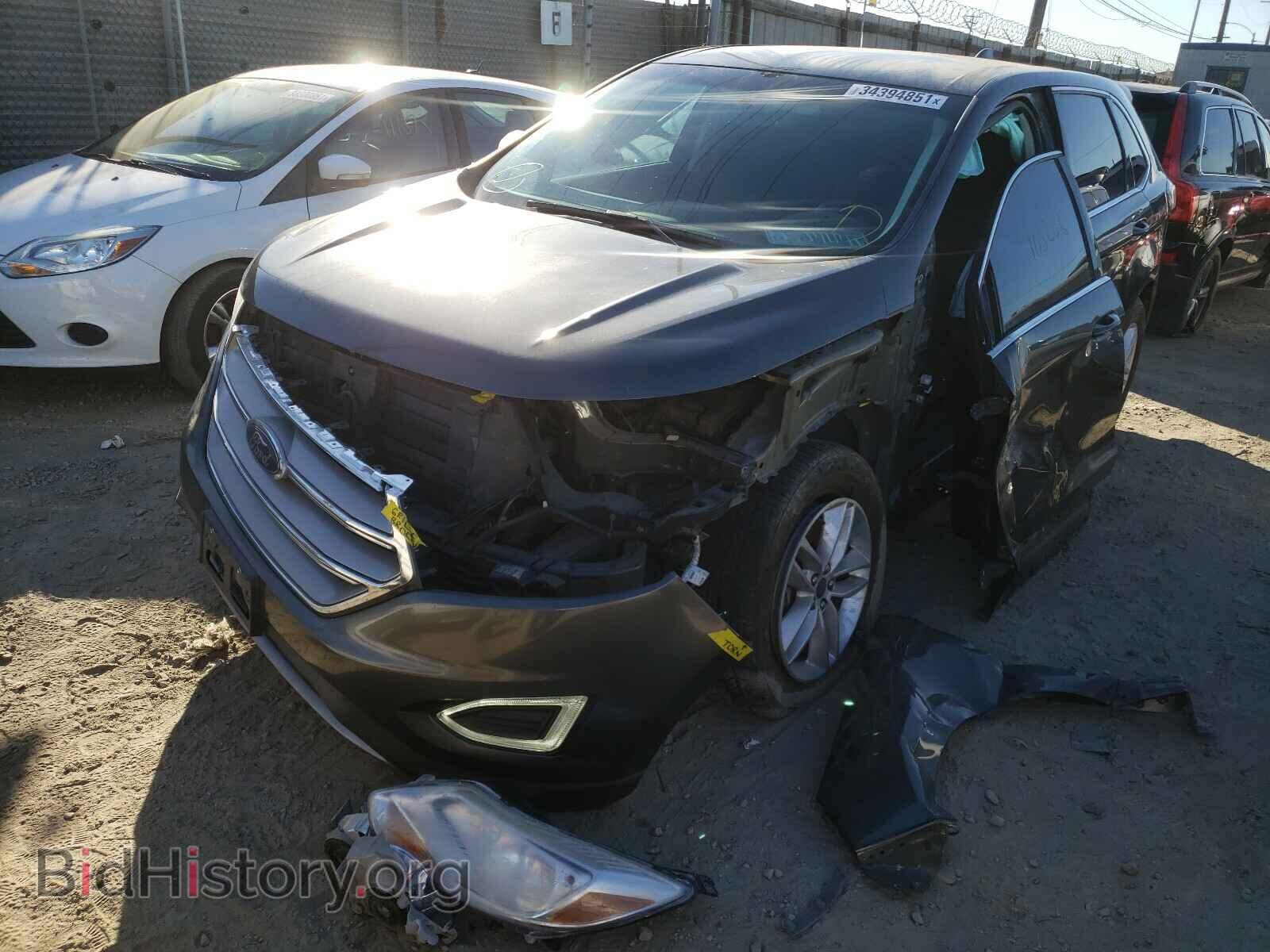 2015 FORD EDGE - VIN: 2FMTK4J90FBC18115 - Фото 2