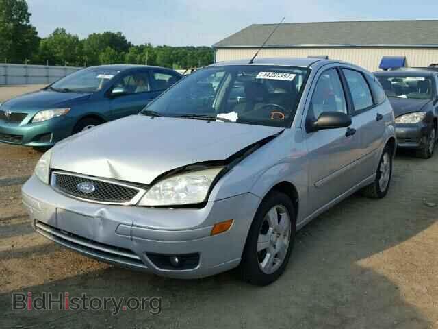 2007 FORD FOCUS - VIN: 1FAFP37N67W349394 - Фото 2