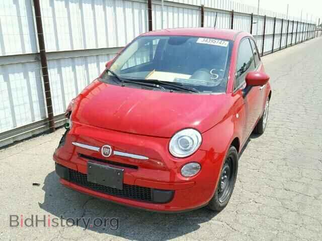 2015 FIAT 500 - VIN: 3C3CFFAR8FT756980 - Фото 2