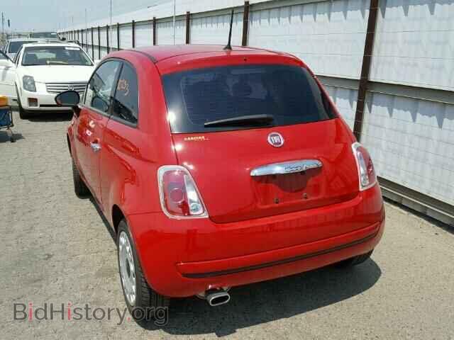 2015 FIAT 500 - VIN: 3C3CFFAR8FT756980 - Фото 3
