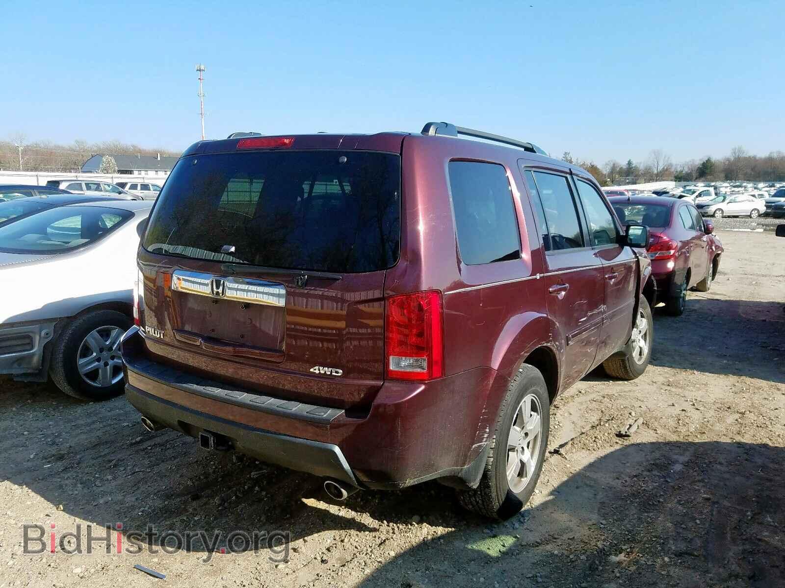 2011 HONDA PILOT EX - VIN: 5FNYF4H43BB032266 - Фото 4