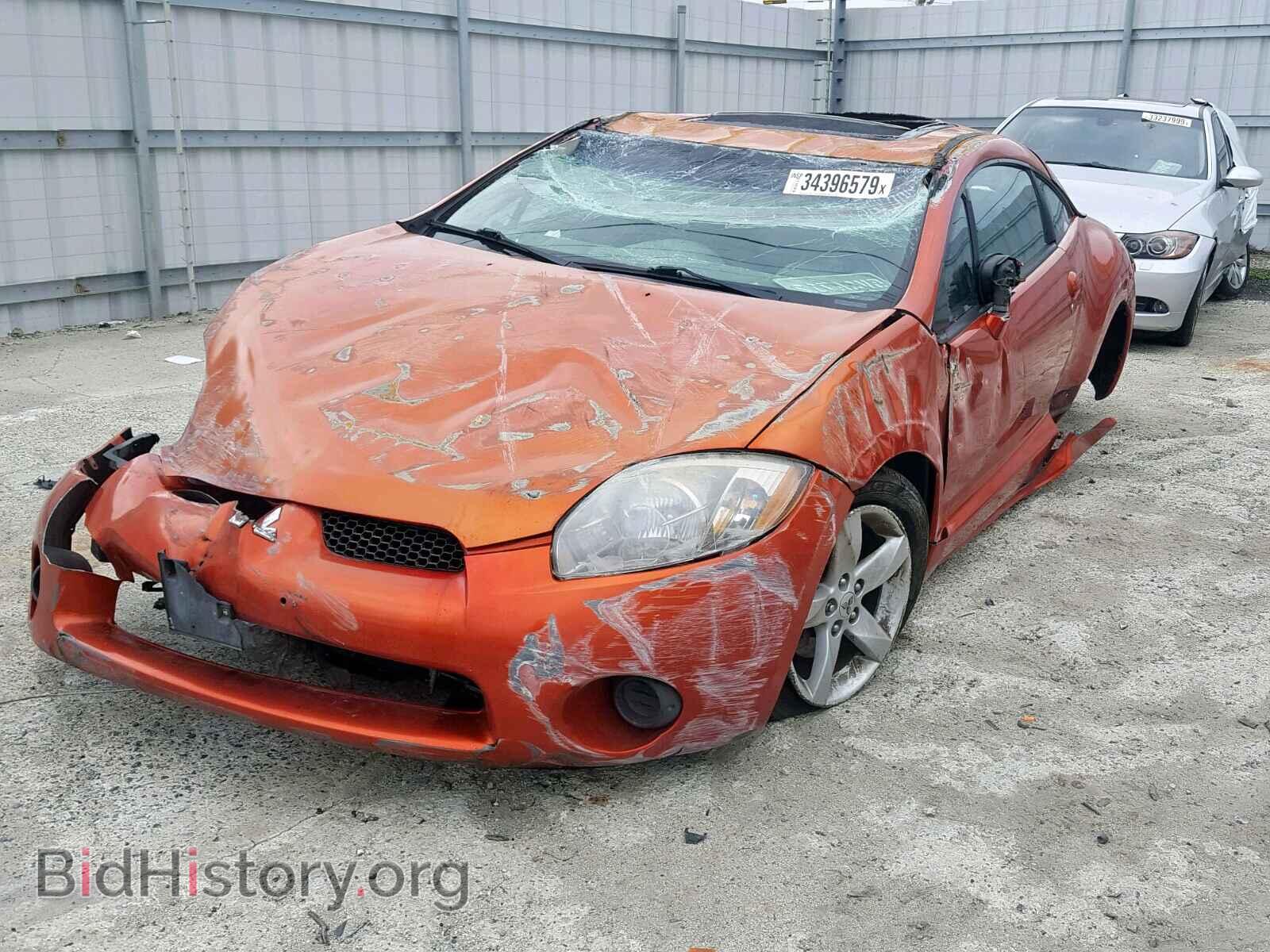 2007 MITSUBISHI ECLIPSE - VIN: 4A3AK24F47E003535 - Фото 2
