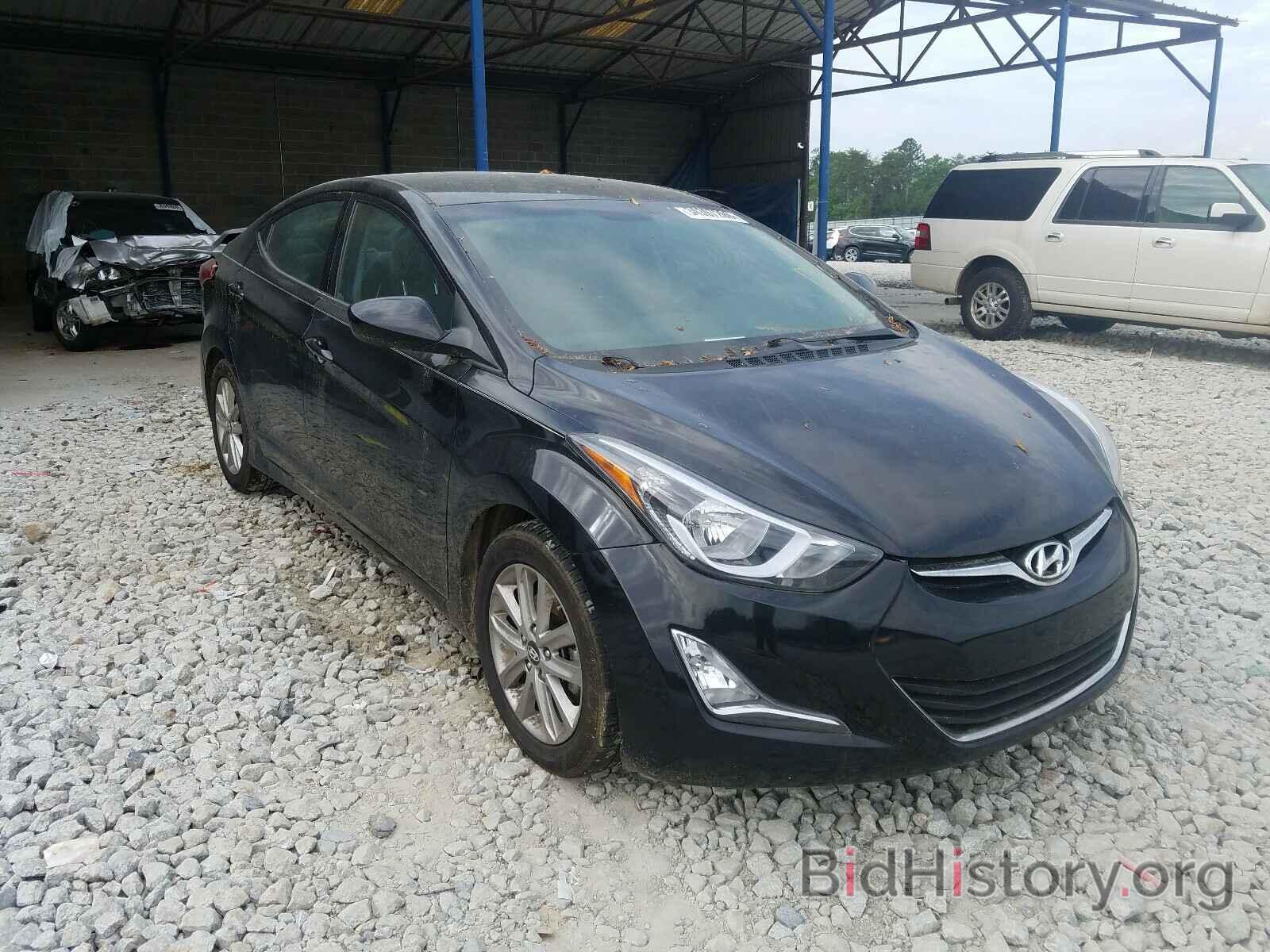 Photo 5NPDH4AE6EH460026 - HYUNDAI ELANTRA 2014