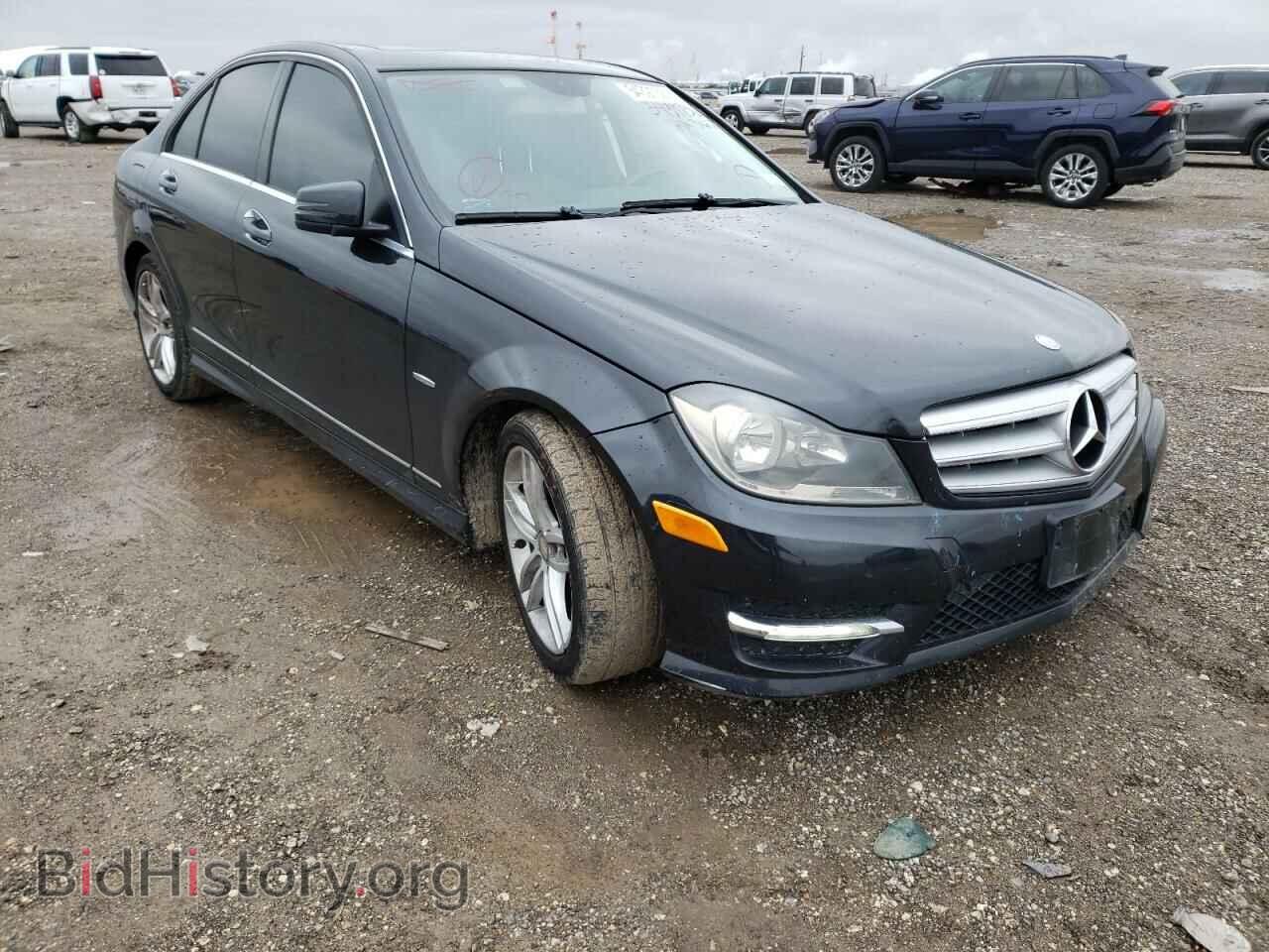 Фотография WDDGF4HB3CR223679 - MERCEDES-BENZ C-CLASS 2012